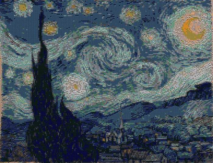 Picture of Starry Night in album covers